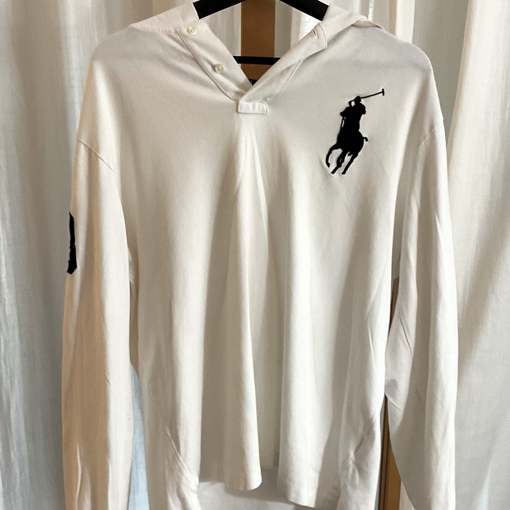 Ralph Lauren Polo Hood White Size L